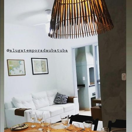 Apartamento na praia Appartamento Ubatuba Esterno foto