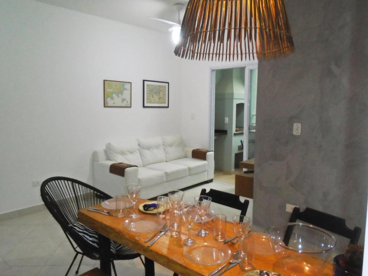 Apartamento na praia Appartamento Ubatuba Esterno foto