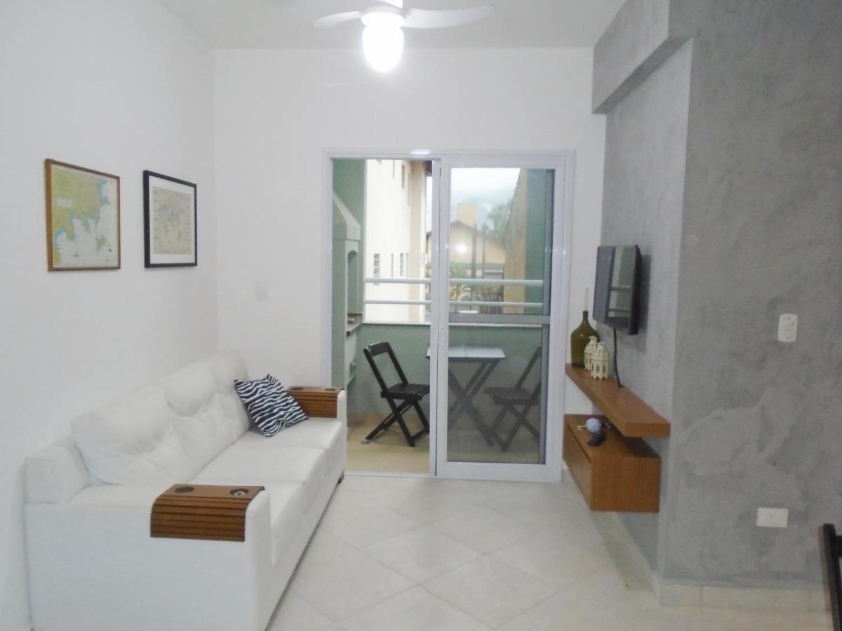 Apartamento na praia Appartamento Ubatuba Esterno foto