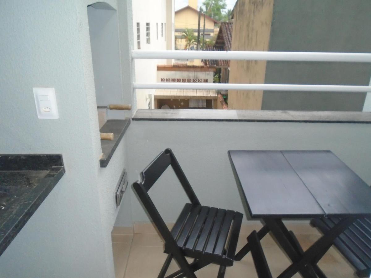 Apartamento na praia Appartamento Ubatuba Esterno foto